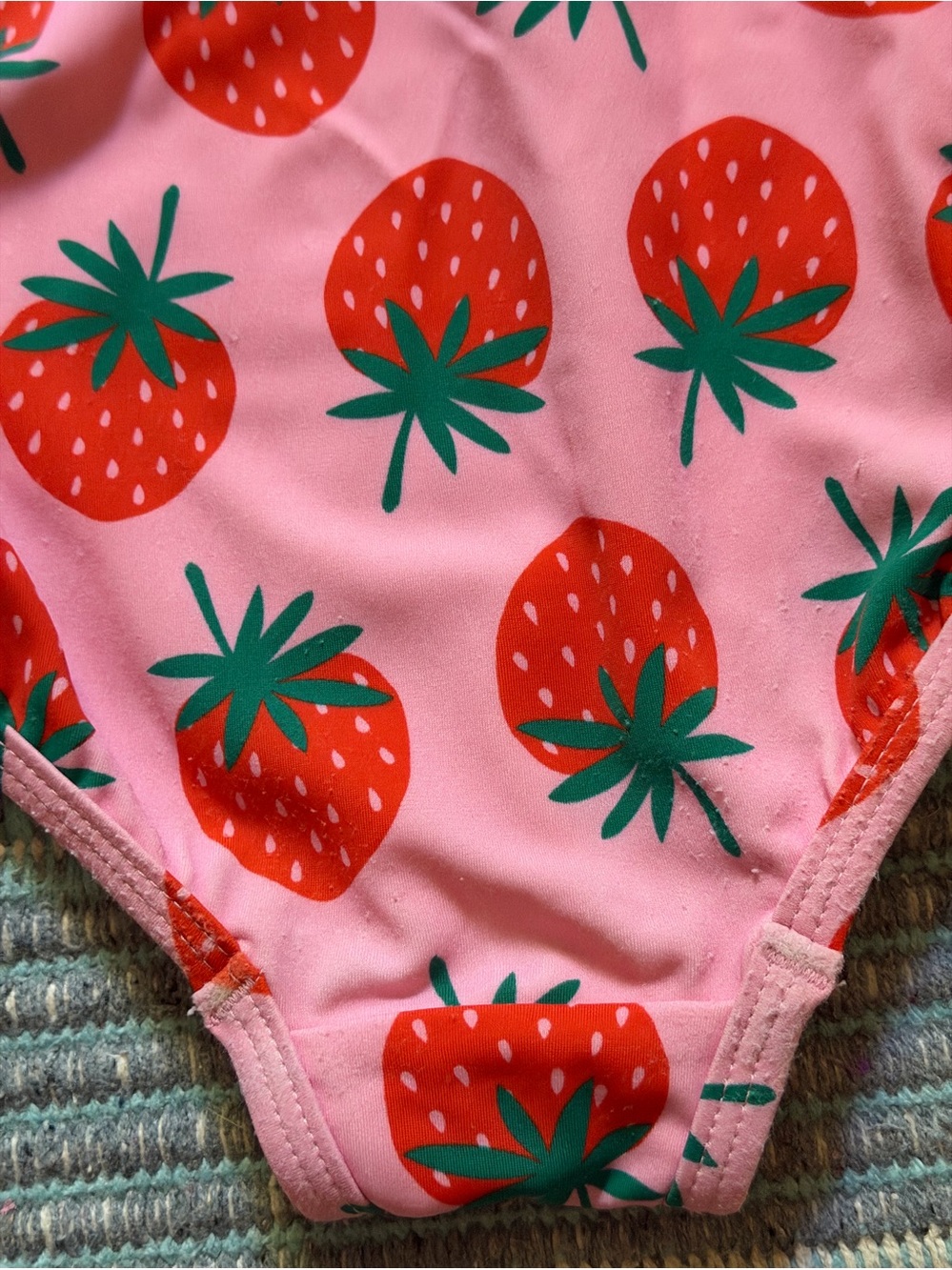 4/$25 Hanna Anderson One-Piece Strawberry Swimsuit Size 10 - Picture 16 of 16